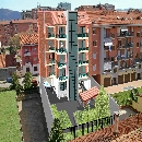 Realizzazione di modellazione solida e rendering di edificio da realizzarsi in Torino